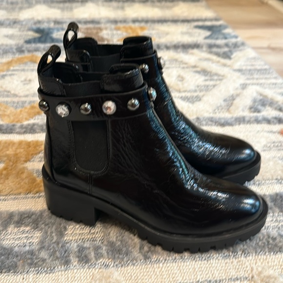 Karl Lagerfeld Shoes - KARL LAGERFELD PARIS Porshay Lug Sole Bootie